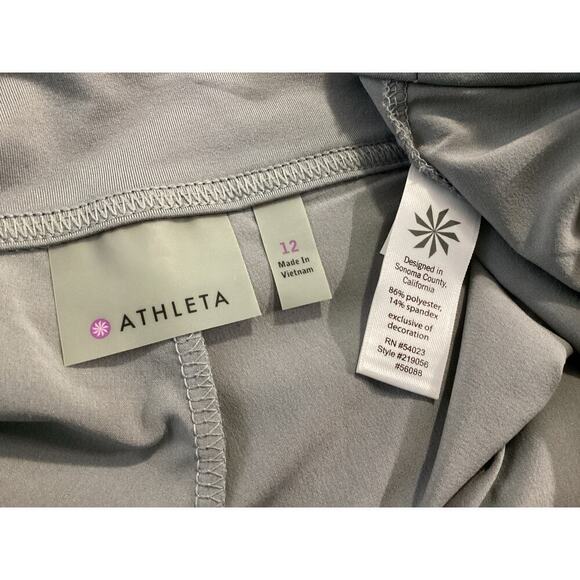 Athleta everyday skort women’s size 12 light gray - Picture 6 of 6